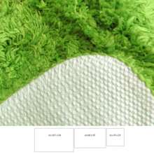 Cozy Green 3-Piece Bath Mat Set - Soft, Absorbent Bathroom Rugs For Comfort And Style