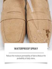 jakehoe 1瓶100ml防水防污喷雾 鞋子防水喷雾 纳米防水防污喷雾 日常便捷护理 服装鞋包通用织物保护防污喷雾 多材质适用 多材质适应性 服装/鞋帽/箱包/户外装备通用 - 防水防污噴霧 - 查看 5