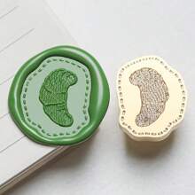 1 Pc, Knitted Series Wax Sealing Stamp Head, Suitable For Envelope Letter Paper/Wedding Invitation Letter/DIY Craft Stamp Decoration/Gift Decoration/Various Holiday Gifts,For School Supplies,Back To School