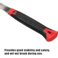 YIYITOOLS - Martillo muerto de 24 onzas (24 onzas), bola de doble cabeza, golpe plano, antideslizante, 1.5 libras, naranja (YY--001) - Martillo de bola de 32 oz - Ver 5