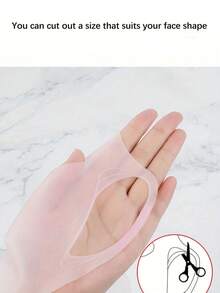 3 件套保湿手套袜面膜套装、面膜套、可重复使用的提拉紧致耳部固定器、适合干性皮肤的硅胶凝胶水疗袜、防滑硅胶凝胶高跟袜（可软化足部）、适合旅行、无香型、无需电池 - 粉色 - 查看 6