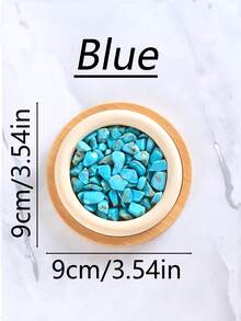天然水晶精油扩散器（仅扩散器，不含精油），小型房间被动扩散器，适用于卧室、浴室、个人办公桌装饰、礼物和赠品 - 彩色 - 查看 18
