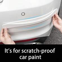 Dải chống va chạm cản xe hơi, bảo vệ cản trước và sau, dải keo dán chống trầy xước thân xe rộng hơn - Nhiều màu - Xem 4