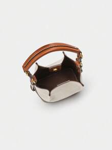 Nova bolsa marrom plissada com cordão para mulheres, bolsa transversal de alça larga, versátil