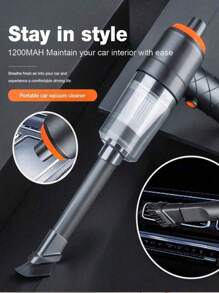 1 pièce Aspirateur de voiture sans fil Aspirateur portable mini sans fil pour voiture et maison Aspirateur sans fil haute aspiration Sèche-cheveux pour animaux de compagnie Aspirateur sans fil portable Souffler et aspirer Aspirateur multifonction (style aléatoire)
