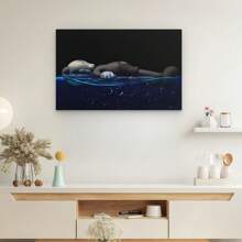 Framed Kawss Poster Kawaii Kaw Poster  Art Canvas Printing Wall Living Room Room Corridor Decoration Gifts Kawss Figure Canvas Wall Art Men Hypebeastes Room