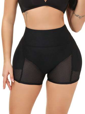 Hip Enhancing, Butt Lifting Shapewear Pants For Women With Removable Padded Butt, Lace Trim Slimming Shaping Briefs