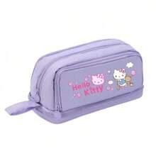 Sanrio Sanrio Hello Kitty & Kuromi & Cinnamoroll & Melody Featuring Cute Cartoon Characters Is A Limited Edition Black Pen With Carbon Pencil. This New Neutral Pen Is The Perfect Official Licensed Product Back To School Supplies School Essentials Stationery Supplies Utiles Escolares Bonitos