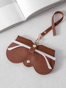 1 件时尚太阳镜包阅读眼镜收纳盒 PU 皮革防压保护套手提包眼镜夹眼镜配件返校书包旅行必需品旅行收纳包海滩暑假旅行和返校旅行配件假日 - 彩色 - 查看 13