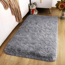 Merelax Soft Modern Indoor Shaggy Area Rug For Bedroom Livingroom Dorm Kids Room Home Decorative, Non-Slip Plush Fluffy Furry Fur Rugs Comfy Nursery Accent Floor Carpet 2x3 Feet, Grey - Grey-purple - 查看 9