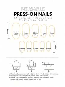 24 Peças Unhas Curtas Redondas, Unhas Falsas de Fantasmas, Abóboras, Estrelas Rosas e Aranhas Pretas do Halloween, Suprimentos de Unhas para Usar, Unhas Falsas de Verão, Unhas para Colar