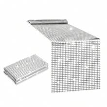 1pc/2pcs 12*108inch Silver Glitter Sequin Disco Table Runner, 70s 80s Theme Party Birthday Dance Decor Table Runner, Versatile For Wedding, Holidays (Multiple Colors Available)