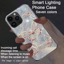 Una funda de teléfono de alta calidad hecha de plumas y material de alambre plateado, una funda de protección creativa clásica y elegante, diseño a prueba de golpes y anticaídas, resistente a la suciedad y duradera, adecuada para  17/17 Pro/17 Pro Max/17 Air/ 16/16 Pro/16 Pro Max/16 Plus/ 15/15 Pro Max/15 Pro/15 Plus/ 14/14 Pro/14 Plus/14 Pro Max/ 13/13 Pro/13 Pro Max/12/12 Pro/12 Pro Max/11/11 Pro/11 Pro Max/XR/X/XS/XS Max. Es el regalo de cumpleaños perfecto para novias, novios, esposos, esposas, amigos o para uno mismo, innovador y a la moda, adecuado tanto para hombres como para mujeres - tecnología que brilla en la oscuridad, diseño elegante durante el día y mayor visibilidad por la noche. - Plata 2105 - Ver 3