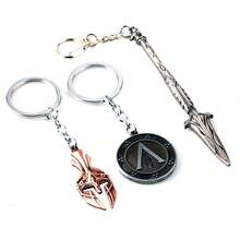 1pc Assassin's Creed Emblem Weapon Model Keychain Toy - Teenage Entertainment Toy - Collectible Decoration - Holiday Gift - Birthday Gift - Stitch Toys - Travel Toys - Classroom Fidget Toys - Mini Bath Toys - Christmas Stationery Stress Ball - Birthday Gift - Christmas Gift - Halloween Gift - Christmas Eve Gift - Perfect Gift - Gift - Toys - Games - Multicolor - View 2