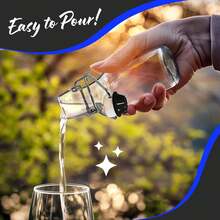 4 Oz Flip Top Glass Bottle Stopper Set| 20 Pack  Round Swing Top Glass Bottles For Juicing /Shrink Wrap, Paper Tags + String, Foldable Funnel, Cleaning Brush & Gold Glass Marker - 20 - View 6