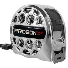 PROBON 2025 New Model 25 FT Stainless Steel Retractable Tape Measure ,Double-Sided Scale, Auto Lock,Heavy-Duty For Construction Woodworking & Household Use - Grey - View 2