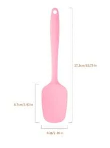 1pc 11-Inch Silicone Cooking Spoon, Kitchen Utensil