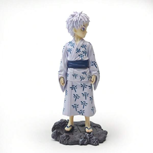 bandai 1 Stück 18cm Anime Figur, Q Version Geto Suguru Statue aus PVC zum Sammeln, Modellfigur, Heimdekoration, Weihnachts- & Halloween-Geschenk