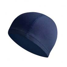 1pc Breathable Stretch Swim Cap With Non-Slip Design And Ear Protection Waterproof Swimming Cap For Men And Women - Ear Protection And Perfect For Long Curly Hair - Ideal For Adult Training Colors Silicone Swimming Caps