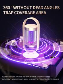Mosquito Killer Rainproof Electric Shock Mosquito Killer Mosquito Trapper Garden Outdoor Pest Killer Lamp