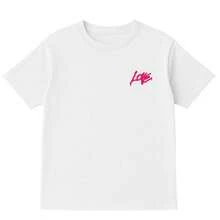 Playera 100% Algodón Peinado Cuello Redondo Modelo There´s Love Exclusividad, Unisex, Fresca y Cómoda - Blanco - Ver 4