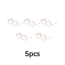 5pcs Mini Eyeglass Frame (35mm) - Multicolor Craft Accessories For Soft Sculpture, Amigurumi And Textile Arts, Miniature Eyeglass Decor For Craft Projects - Multicolor - View 15