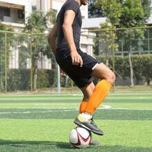 [Shin Guard Protector] 2pcs Lightweight Soccer Shin Guard Calf Pad - Shin Compression Sleeve With Honeycomb Pad, Support Protector For Shin Splint Baseball Boxing Kickboxing MTB