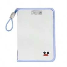 Classeur portatif de couleur pastel, sac de transport très attrayant pour livres/documents, organisateur de documents zippé de format A4, en gros - Multicolore - Voir 4