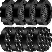 Almofadas antivibração para máquina de lavar - Impede que a lavadora e a secadora se movam ou andem - Evita ruído e transferência de vibração - Tapete de borracha estabilizador antivibração para os pés - Pacote com 4