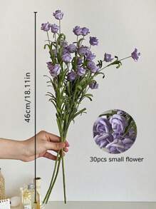 1 pieza/3 piezas/10 piezas Flor artificial de Rosa de imitación para decoración del hogar