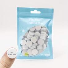 hytoos Conjunto de 50 discos de polimento para unhas de 15 mm/25 mm, autoadesivos e substituíveis, ideais para pedicure e para dar brilho às unhas.