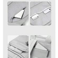 时尚女包，商务简约笔记本电脑背包，日常工作、购物、旅行背包 - 彩色 - 查看 4