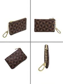 零钱包迷你拉链钥匙扣袋零钱包硬币袋女士信用卡ID钥匙耳机口红背包装饰钥匙扣