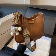 Women Crossbody - 咖 色不帶掛件 - 查看 5