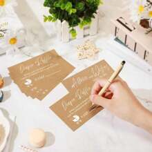 51件套尿布抽奖券游戏套装，含精美礼盒 - 50张双面印刷趣味婴儿派对游戏券 + 1个抽奖券游戏盒 - 非常适合性别揭晓派对 - 趣味餐桌装饰品，男孩/女孩婴儿派对奖品，婴儿派对装饰