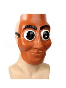 万圣节面具派对化妆舞会恐怖木人面具人工智能大脑腐烂生物面具