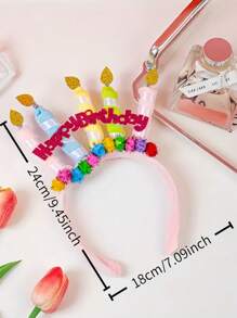 تاج رأس إكليل عيد ميلاد لامع ، قبعة بطل جميلة بتصميم الشمعة ، إكسسوارات دعائم للصور الاحتفالية وديكور الحفلات للبالغين قطعة واحدة