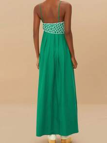 Fish Top Maxi Dress For Women Y2k Solid Color Casual Long Dress Spaghetti Strap Sleeveless Backless Dress Streetwear