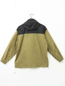 Chaqueta ligera, transpirable y holgada de protección solar para mujeres, de verano - Verde militar - Ver 3