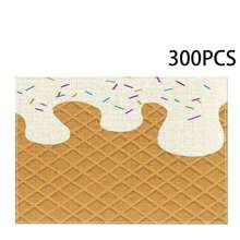 1/4/6-Piece Kitchen Table Placemats, Designed With Cookie And Coffee Patterns, Woven From 100% Polyester Fiber, Measuring 12 * 18 Inches/30 * 45 Centimeters, Machine Washable Polyester Placemats, Heat-Resistant, Stain Resistant, Waterproof, Easy To Clean, Can Be Used As Gifts, Household Daily Necessities, Kitchen Supplies, And Spring Interior Decoration. - Multicolor - View 26