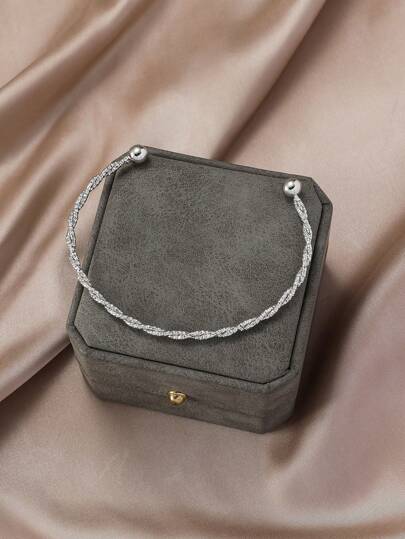 سوار شرابة ملتوية واحدة (بدون علبة)