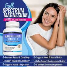 2 Bottles Nutritionals Magnesium Glycinate- Supports Muscle Health & Nerve Function Healthcare Dietary Supplement - 2 bottles - View 4