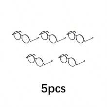 5pcs Mini Eyeglass Frame (35mm) - Multicolor Craft Accessories For Soft Sculpture, Amigurumi And Textile Arts, Miniature Eyeglass Decor For Craft Projects - Multicolor - View 13