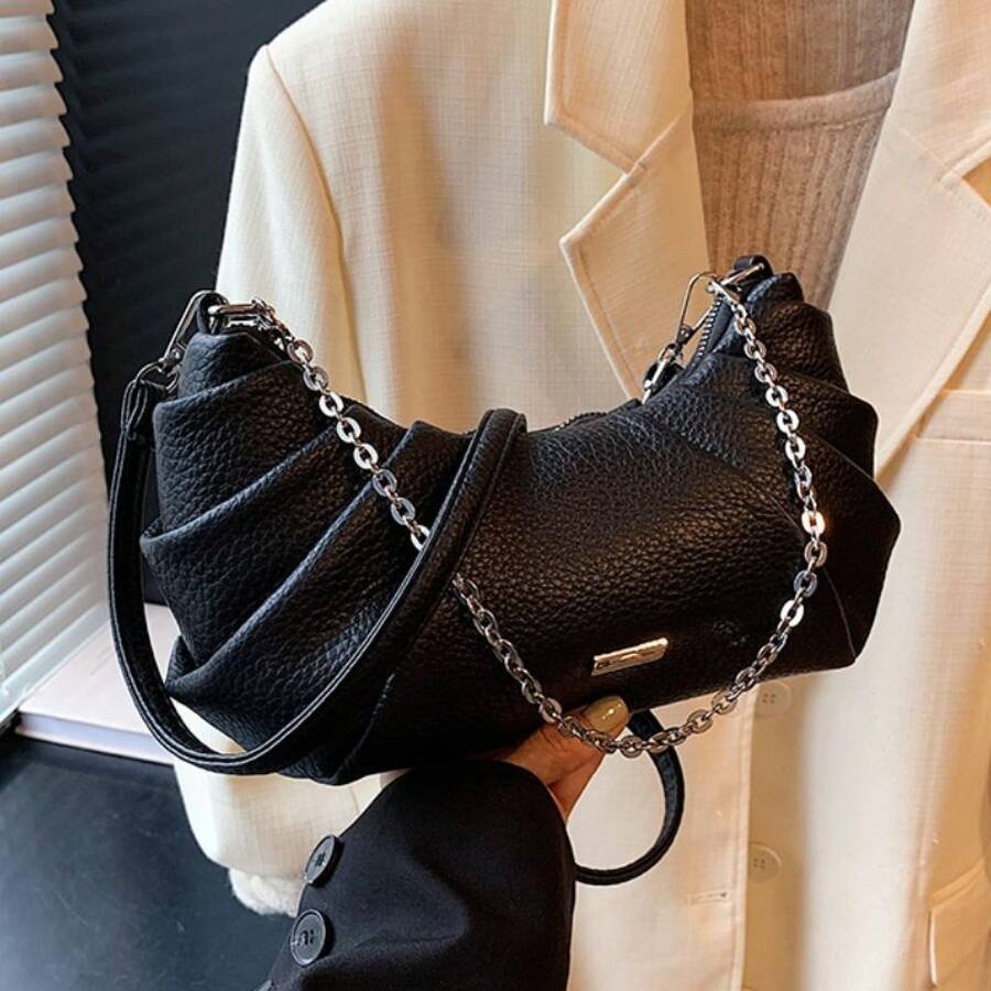 Women Shoulder Bags - 大象灰 - 查看 1