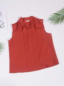 Blusa de Crepe de Laços  Camisa Feminina Boho Chic Verão