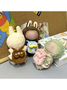 Para Labubui Ropa, Disfraces de Halloween Mochilas Decorativas Miniatura, Accesorios de Muñeca Labubui, Animales Lindos, Muñecas de Viaje, Mochilas, Mochilas, Mochilas Decorativas de Juguete, Adecuado para Decoración de Accesorios de Muñecas - Multicolor - Ver 6