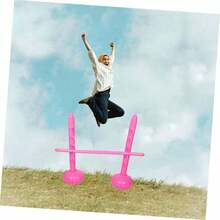 1 Set Portable Inflatable Adult Limbo Game Set - Low Design Pole, Fun And Limbo Stick Suitable For Family Holidays, Parties, Interactive Outdoor Activities And Beach Entertainment, Outdoor And Indoor Game Props