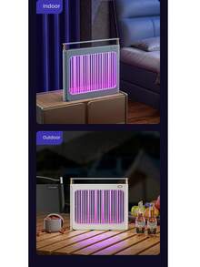 OBOVAY Electric Insect Killer Portable Electric Bug Zapper Wall Mounted Fly Eliminator For Reducing Flying Insects, USB Powered - Multicolor - View 6