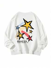 New Joker Loose Casual Crewneck Sweater In Autumn And Winter