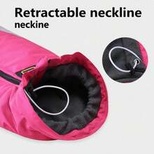 Winter Thickened Reflective Jacket For Pets, Windproof And Waterproof Dog Outdoor Jacket With Harness, Suitable For Medium And Large Dogs, Soft And Comfortable Warm Coral Fleece Inside - View 7